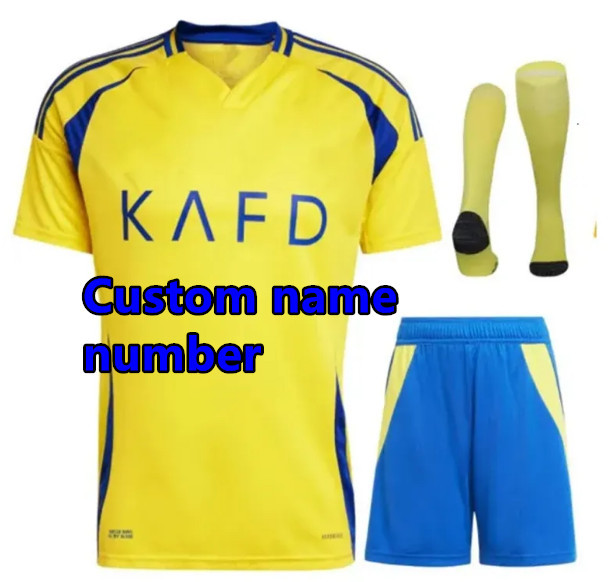 24 25 KIDS KIT NEYMAR JR Al Nassr FC Ronaldo soccer Jerseys KitAl Hilal Saudi uniform CR7 MEN kit Football shiirt MANE jersey 2023 SERGEJ Saudi Arabia