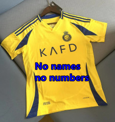 2425 NEYMAR JR Al Nassr FC Ronaldo soccer Jerseys Al Hilal Saudi uniform CR7 Men Football shiirt MANE jersey 2024 SERGEJ Saudi Arabia