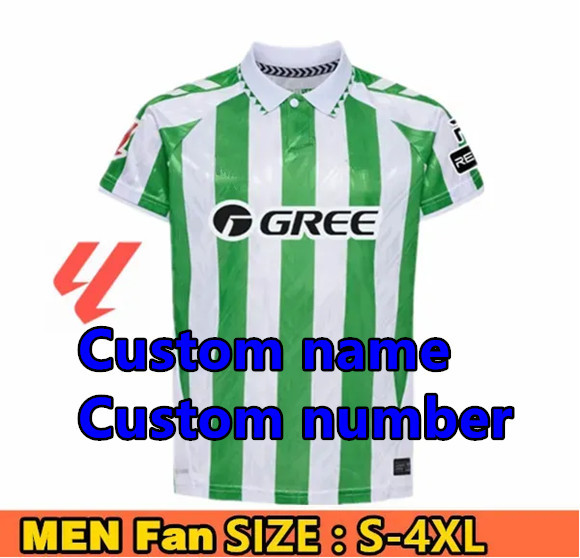 NEW 24 25 Real Betis Soccer Jerseys Home ISCO 2024 2025 JOHNNY Away 3RD PEZZELLA AVILA CHIMY Shirts AYOZE BAKAMBU Football Men Uniforms
