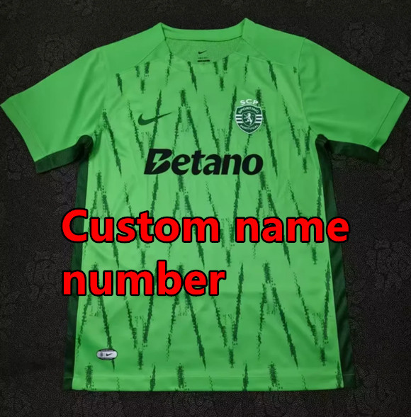 NEW 24 25 Lisbon Athletic Soccer Jerseys Home GYOKERES 2024 2025 Lisbon Away 3RD Football Men Uniforms