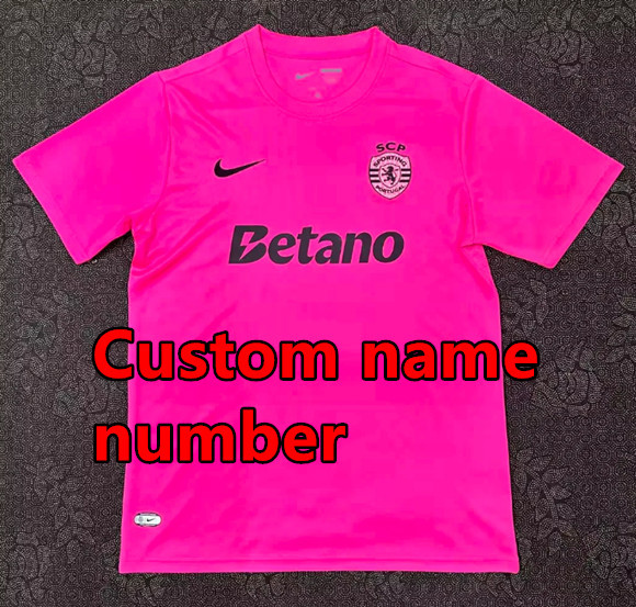 NEW 24 25 Lisbon Athletic Soccer Jerseys Home GYOKERES 2024 2025 Lisbon Away 3RD Football Men Uniforms