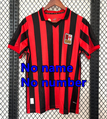 2425 AC Milan Soccer Jerseys GIMENEZ 2024 2025 Black red Milan125th anniversary shirt RAFA LEÃO PULISIC THEO JOÃO FÉLIX Football Men Uniforms