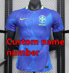 2025 Brazil Soccer Jersey VINI JR. NEYMAR JR CASEMIRO 25 26 National Team G.JESUS P.COUTINHO Home Away  PLAYER FAN edition Men Shirt  T.SILVA PELE MARCELO Football Uniform