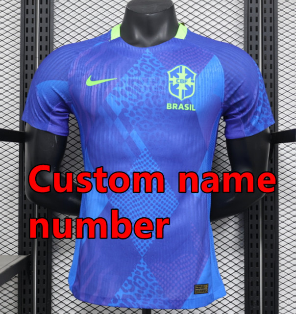 2025 Brazil Soccer Jersey VINI JR. NEYMAR JR CASEMIRO 25 26 National Team G.JESUS P.COUTINHO Home Away  PLAYER FAN edition Men Shirt  T.SILVA PELE MARCELO Football Uniform