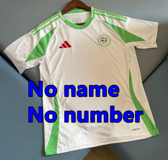 24 25 Algeria MAHREZ Soccer Jersey Home Away 2024 2025 FEGHOULI BRAHIMI BOUNEDJAH BELAILI SLIMANI ATAL BENSEBAINI BENNACER ABEID Football Uniform