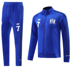 Men Set 24 25 Manchester United Soccer Jacket suit RASHFORD LONG sleeve GARNACHO HOJLUND B. FERNANDES MARTINEZ DALOT CASEMIRO SHAW ANTONY MAINOO 2024 2025 Football uniforms
