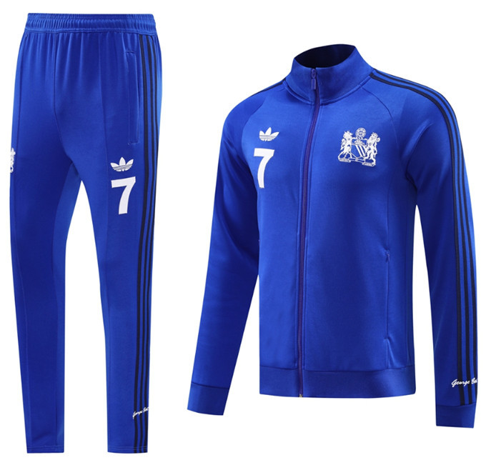 Men Set 24 25 Manchester United Soccer Jacket suit RASHFORD LONG sleeve GARNACHO HOJLUND B. FERNANDES MARTINEZ DALOT CASEMIRO SHAW ANTONY MAINOO 2024 2025 Football uniforms