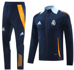 24 25 Real Madrid Soccer Jacket hooded suit MBAPPE BELLINGHAM VINI JR CAMAVINGA ALABA ASENSIO MODRIC 2024 2025 Men set jogging uniforms