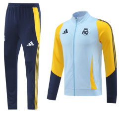 24 25 Real Madrid Soccer Jacket hooded suit MBAPPE BELLINGHAM VINI JR CAMAVINGA ALABA ASENSIO MODRIC 2024 2025 Men set jogging uniforms