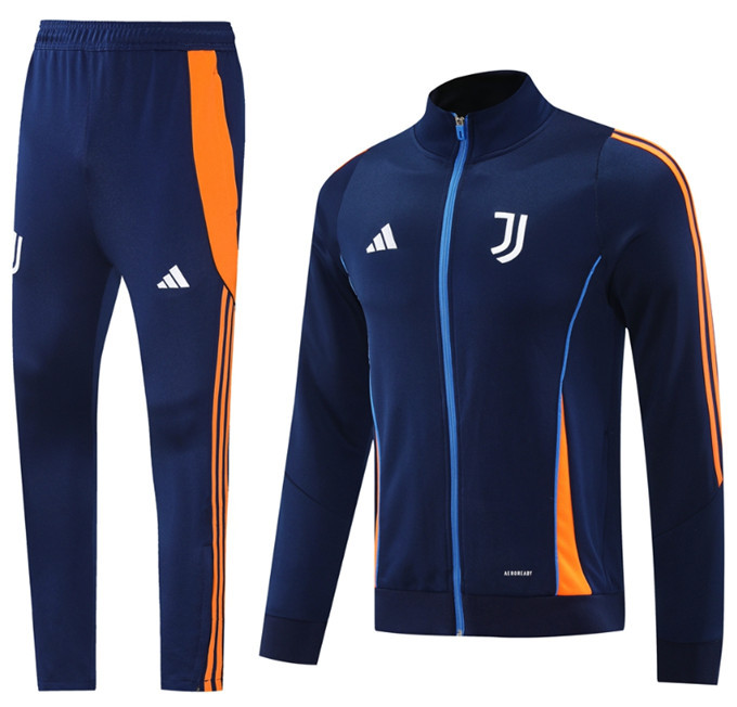 24 25 Juventus Soccer Jacket hooded suit YILDIZ MILIK DI MARIA VLAHOVIC KEAN POGBA CHIESA LOCATELLI 2024 2025 JUVE Men set jogging uniforms