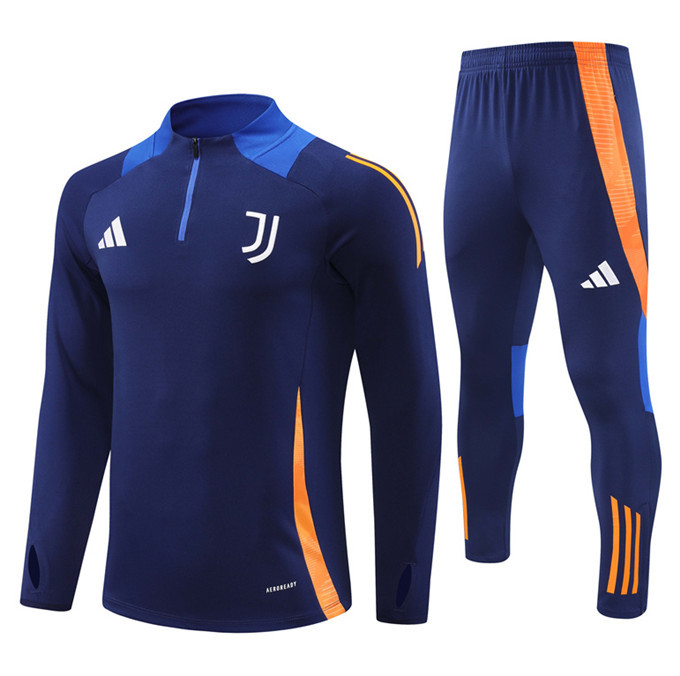 24 25 Juventus Soccer Jacket hooded suit YILDIZ MILIK DI MARIA VLAHOVIC KEAN POGBA CHIESA LOCATELLI 2024 2025 JUVE Men set jogging uniforms