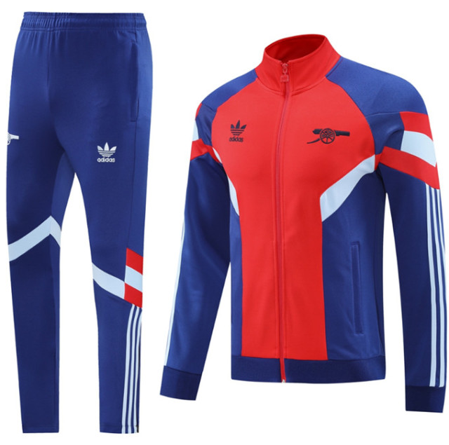 24 25 Arsenal Soccer Jacket hooded suit RICE HAVERTZ SAKA MARTINELLI WHITE SALIBA G.JESUS JORGINHO ODEGAARD 2024 2025 Men set jogging uniforms