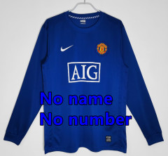1998 1999 Manchester United Long sleeve Retro Soccer Jerseys Beckham Giggs Cantona Rooney Ronaldo 92 94 96 00 02 04 06 07 08 10 11 United Retro style Football shirt Adult Uniforms