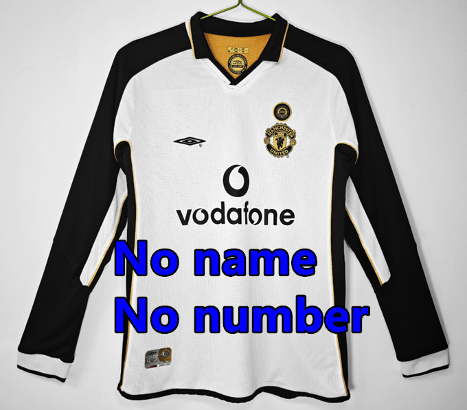 1998 1999 Manchester United Long sleeve Retro Soccer Jerseys Beckham Giggs Cantona Rooney Ronaldo 92 94 96 00 02 04 06 07 08 10 11 United Retro style Football shirt Adult Uniforms