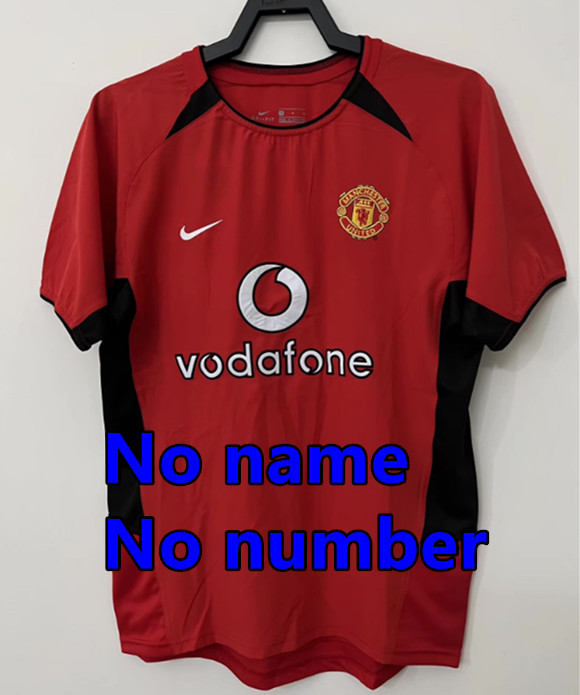 1998 1999 Manchester United Retro Soccer Jerseys Beckham Giggs Cantona Rooney Ronaldo 00 02 04 06 07 08 10 11 United Retro style Football shirt Adult Uniforms