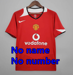 1998 1999 Manchester United Retro Soccer Jerseys Beckham Giggs Cantona Rooney Ronaldo 00 02 04 06 07 08 10 11 United Retro style Football shirt Adult Uniforms
