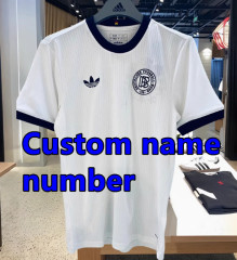white Custom Name number