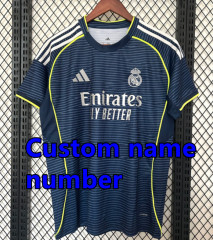 Away Custom Name number