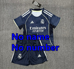 25 26 KIDS KIT Real Madrid Soccer Jerseys MBAPPE Home Away third BELLINGHAM VINI JR CAMAVINGA VALVERDE MODRIC REAL MADRIDS BOY 2025 2026 Football uniforms