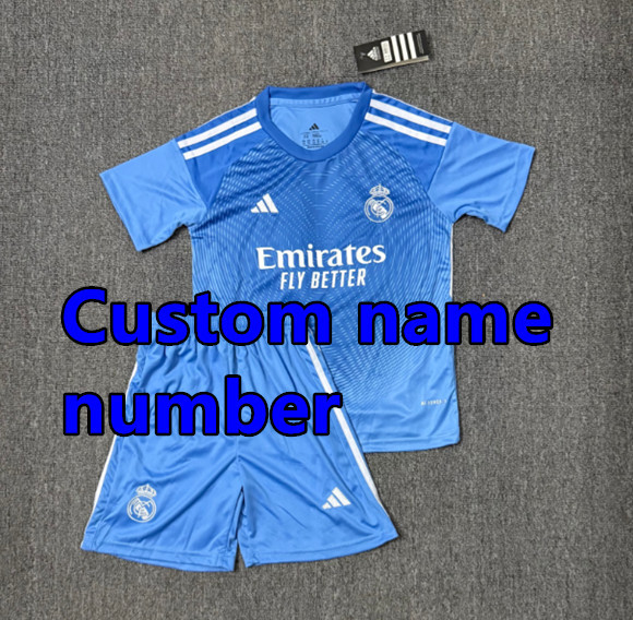 25 26 KIDS KIT Real Madrid Soccer Jerseys MBAPPE Home Away third BELLINGHAM VINI JR CAMAVINGA VALVERDE MODRIC REAL MADRIDS BOY 2025 2026 Football uniforms