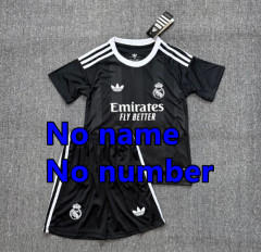 Goalkeeper black NO Name number