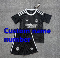 Goalkeeper black Custom Name number
