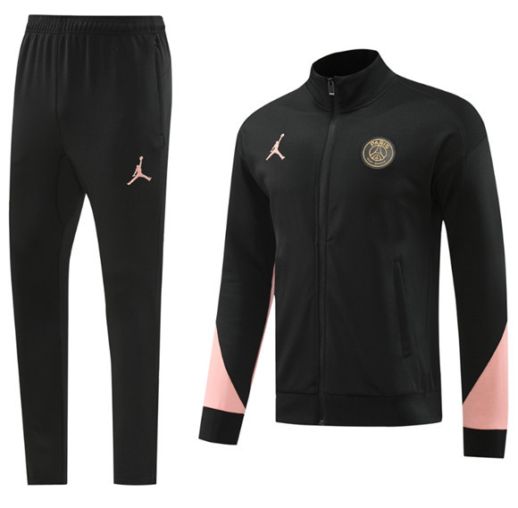 25 26 PSG Soccer Jacket suit Long zipper MBAPPE O DEMBELE HERNANDES KOLO MUANI BARCOLA HAKIMI 2024 2025 2026 Paris Men set jogging uniforms