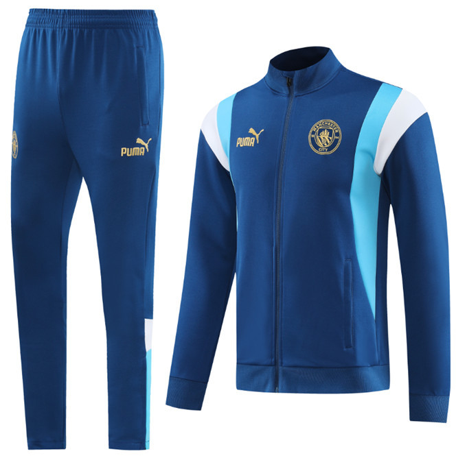 25 26 Manchester City Soccer Jacket suit Long zipper HAALAND DE BRUYNE PHILLIPS GREALISH FERRAN MAHREZ FODEN BERNARDO 2024 2025 2026 Men set jogging uniforms