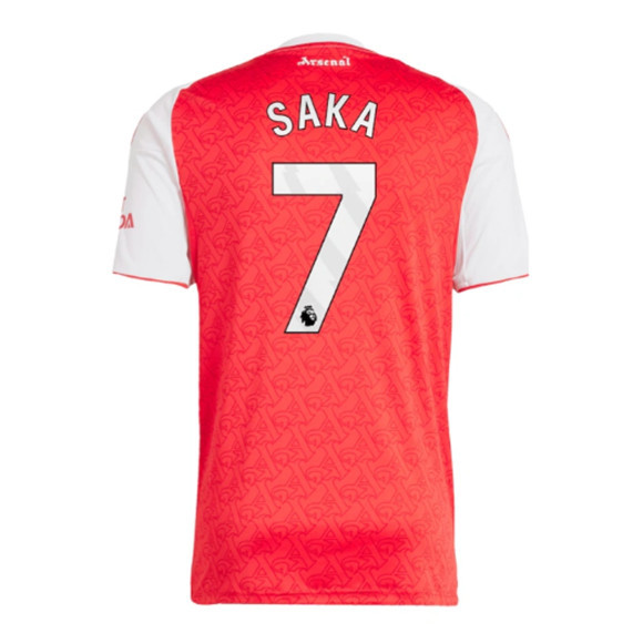 25 26 Arsenal soccer jersey Home RICE HAVERTZ SAKA MARTINELLI WHITE SALIBA G.JESUS JORGINHO ODEGAARD 2025 2026 Football Men Uniforms