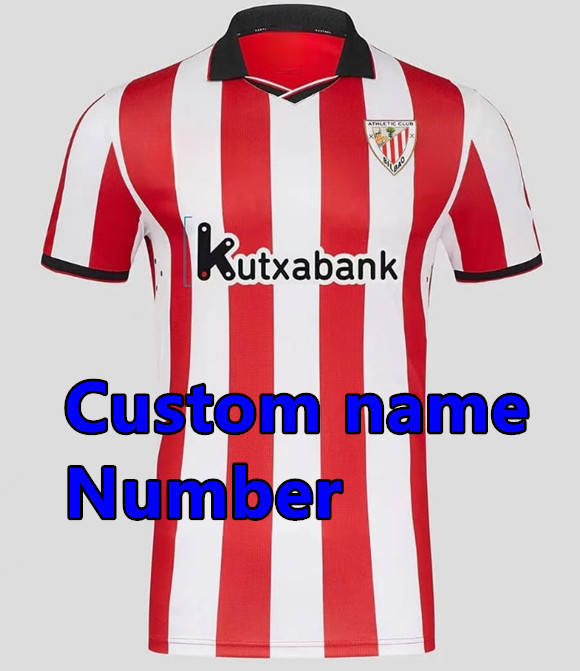 25 26 Athletic Bilbao Soccer Jerseys Home GURUZETA Centenary AthLEtic O.SANCET Futbol Football Shirt 2025 2026 Maglia Calcio Williams YURI A. DJALO