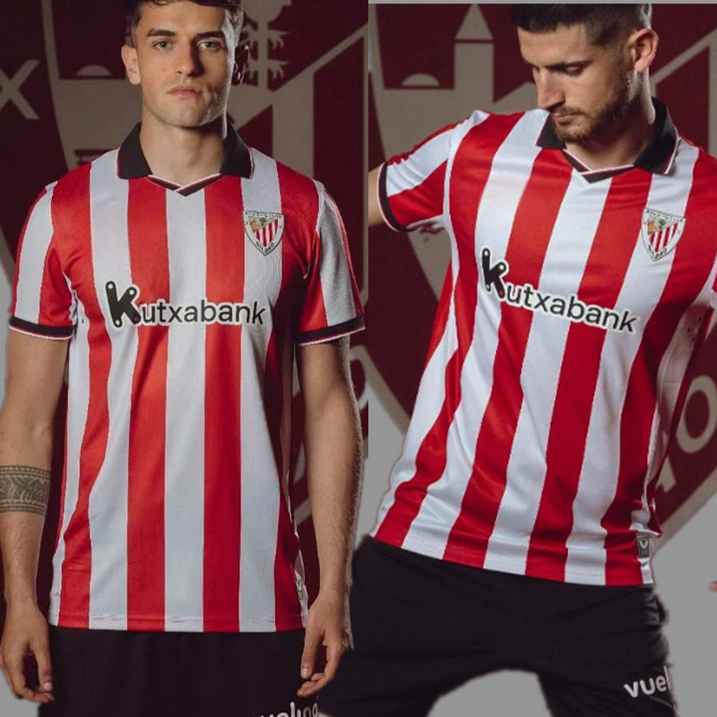 25 26 Men kit Athletic Bilbao Soccer Jerseys Home GURUZETA Centenary AthLEtic O.SANCET Futbol Football Adult KIDS 2025 2026 Maglia Calcio Williams YURI A. DJALO