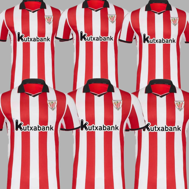25 26 Athletic Bilbao Soccer Jerseys Home GURUZETA Centenary AthLEtic O.SANCET Futbol Football Shirt 2025 2026 Maglia Calcio Williams YURI A. DJALO