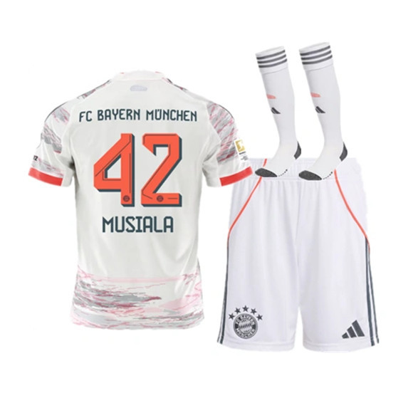 25 26 Men kit Bayern Munich Soccer Jerseys Away KANE SANE MULLER DAVIES COMAN KIMMICH 2025 2026 GORETZKA GNABRY MANE MUSIALA Football BOY KIDS Uniforms
