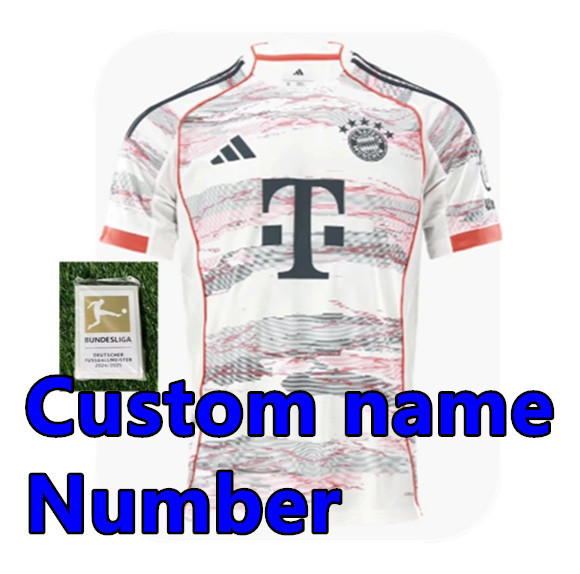 25 26 KANE BAYERN Soccer Jerseys Home Away SANE MUNICH MULLER DAVIES COMAN KIMMICH 2025 2026 GORETZKA GNABRY MANE MUSIALA Football Shirt Men Uniforms
