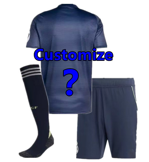25 26 Men KIT Real Madrid Away Soccer Jerseys MBAPPE BELLINGHAM VINI JR CAMAVINGA VALVERDE MODRIC REAL MADRIDS 2025 2026 Football uniforms