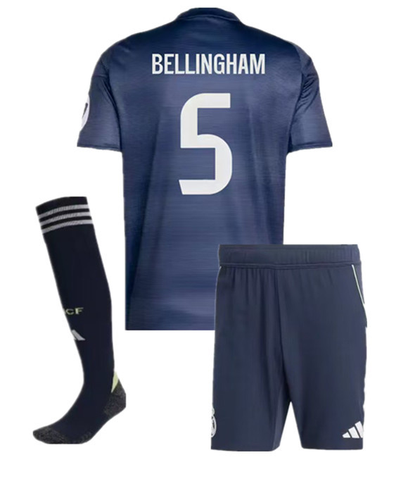 25 26 Men KIT Real Madrid Away Soccer Jerseys MBAPPE BELLINGHAM VINI JR CAMAVINGA VALVERDE MODRIC REAL MADRIDS 2025 2026 Football uniforms