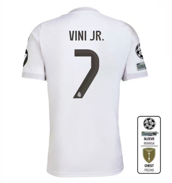 25 26 Real Madrid HomeSoccer Jerseys MBAPPE BELLINGHAM VINI JR CAMAVINGA VALVERDE MODRIC REAL MADRIDS shirt 2025 2026 Football uniforms