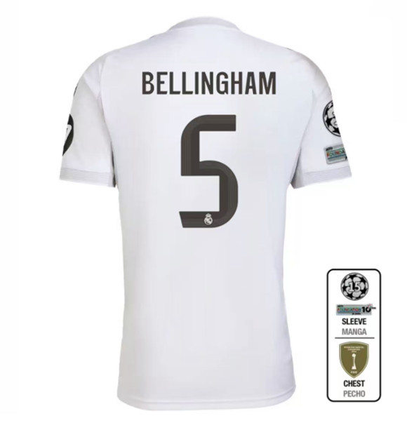 25 26 Real Madrid HomeSoccer Jerseys MBAPPE BELLINGHAM VINI JR CAMAVINGA VALVERDE MODRIC REAL MADRIDS shirt 2025 2026 Football uniforms