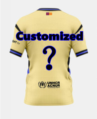Away Custom Name number