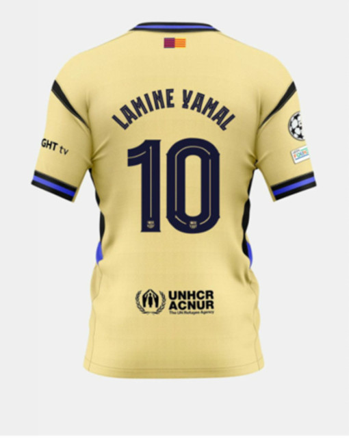 25 26 Barcelona soccer jerseys Home Away LAMINE YAMAL PEDRI GAVI LEWANDOWSKI FC FERRANF. DE JONG  2025 2026 Men Football Uniforms