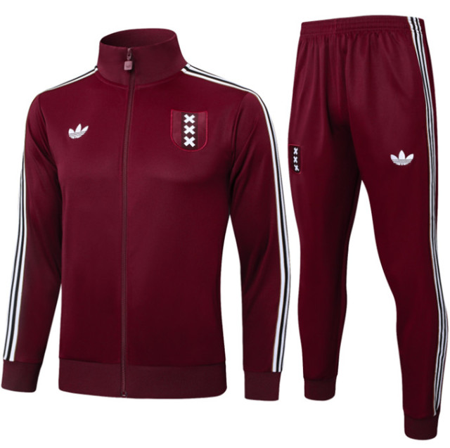 25 26 Ajax Soccer jacket TAYLOR OSCAR BROBBEY BLIND KLAASSEN BERGWIJN MARLEY BERGHUIS CRUYFF 2025 2026 Football jacket Adult Uniforms