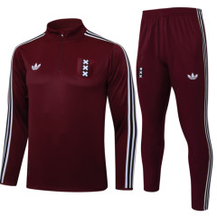 25 26 Ajax Soccer Training suit TAYLOR OSCAR BROBBEY BLIND KLAASSEN BERGWIJN MARLEY BERGHUIS CRUYFF 2025 2026 Ajax Men KIDS Football jogging uniforms