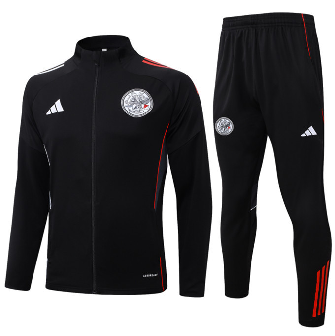 25 26 Ajax Soccer jacket TAYLOR OSCAR BROBBEY BLIND KLAASSEN BERGWIJN MARLEY BERGHUIS CRUYFF 2025 2026 Football jacket Adult Uniforms