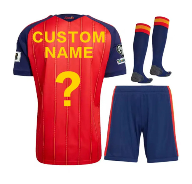 Spain 2026 2027 Soccer Jersey MORATA FERRAN CARVAJAL 26 27 National Team Football Shirt 2026 Men Kids Kit LAMINE YAMAL Camisetas uniform