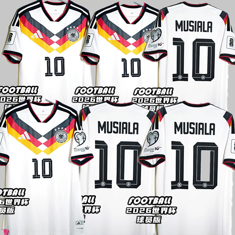 PLAYER VERSION 2026 Germany Soccer Jerseys World Cup KIMMICH KROOS WERNER MULLER 2026 2027 GOTZE SANEA REUS GNABRY HAVERTZ MUSIALA WIRTZ Home Football shirt Men uniform