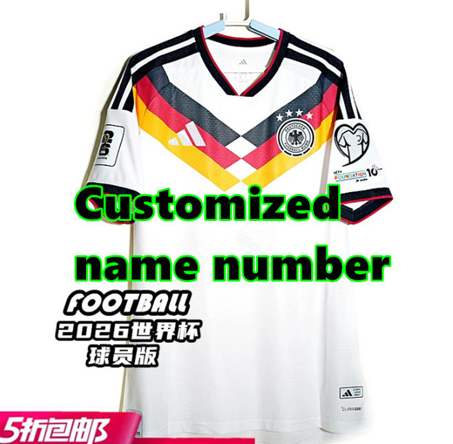 PLAYER VERSION 2026 Germany Soccer Jerseys World Cup KIMMICH KROOS WERNER MULLER 2026 2027 GOTZE SANEA REUS GNABRY HAVERTZ MUSIALA WIRTZ Home Football shirt Men uniform