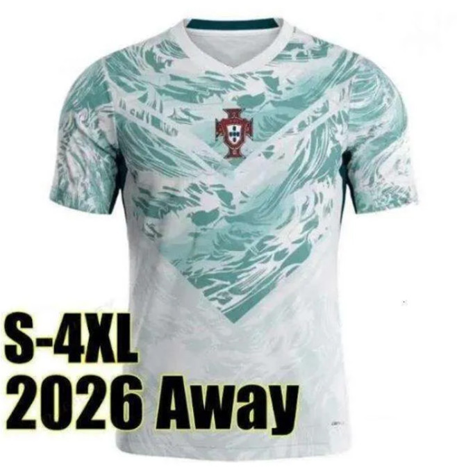 2026 World Cup Portugal Soccer Jersey B.FERNANDES RONALDO Home away 2026 2027 FAN edition ANDRÉ SILVA JOAO FELIX PEPE BERMARDO Football Men shirt Uniform