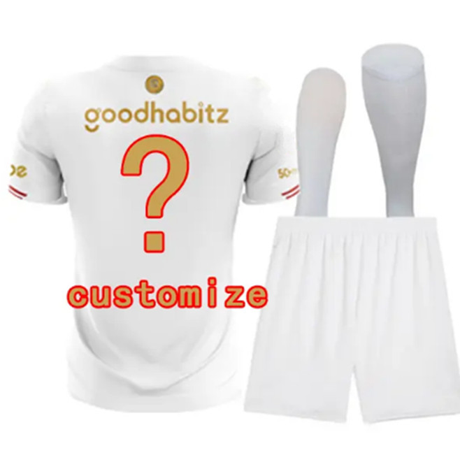 26 27 Men KIDS kit PSV Soccer Jerseys white DE JONG FABIO XAVI BAKAYOKO 2026 2027 Eindhoven VAN BOMMEL MAURO JR. Football shirts Fans version Adult Uniforms