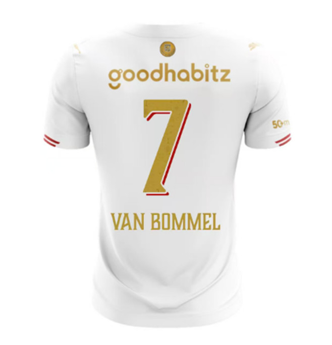 26 27 PSV Soccer Jerseys white DE JONG FABIO XAVI BAKAYOKO 2026 2027 Eindhoven VAN BOMMEL MAURO JR. Football shirts Fans version Adult Uniforms