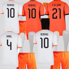 2026 Netherlands Soccer Jersey HoLLAnd JONG VIRGIL DUMFRIES MEMPHIS BERGVIJN Shirt KLAASSEN BLIND DE LIGT 2026 2027 Men kids kit National Team Football uniforms